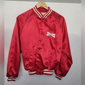 Budweiser Red Satin Jacket